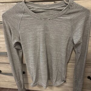 Striped Long Sleeve swiftly tech